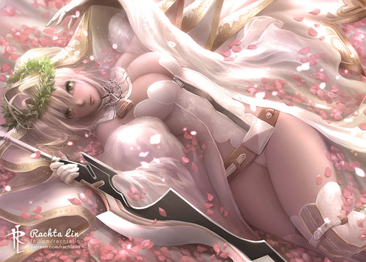 Fate/Grand Order - Saber Nero Bride Art Print