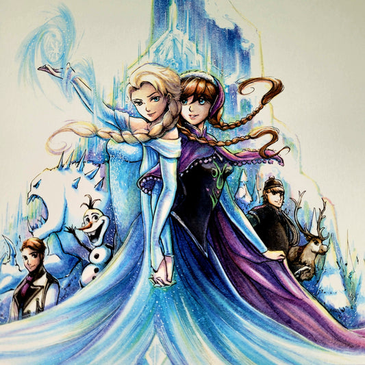 Disney - Frozen Art Print