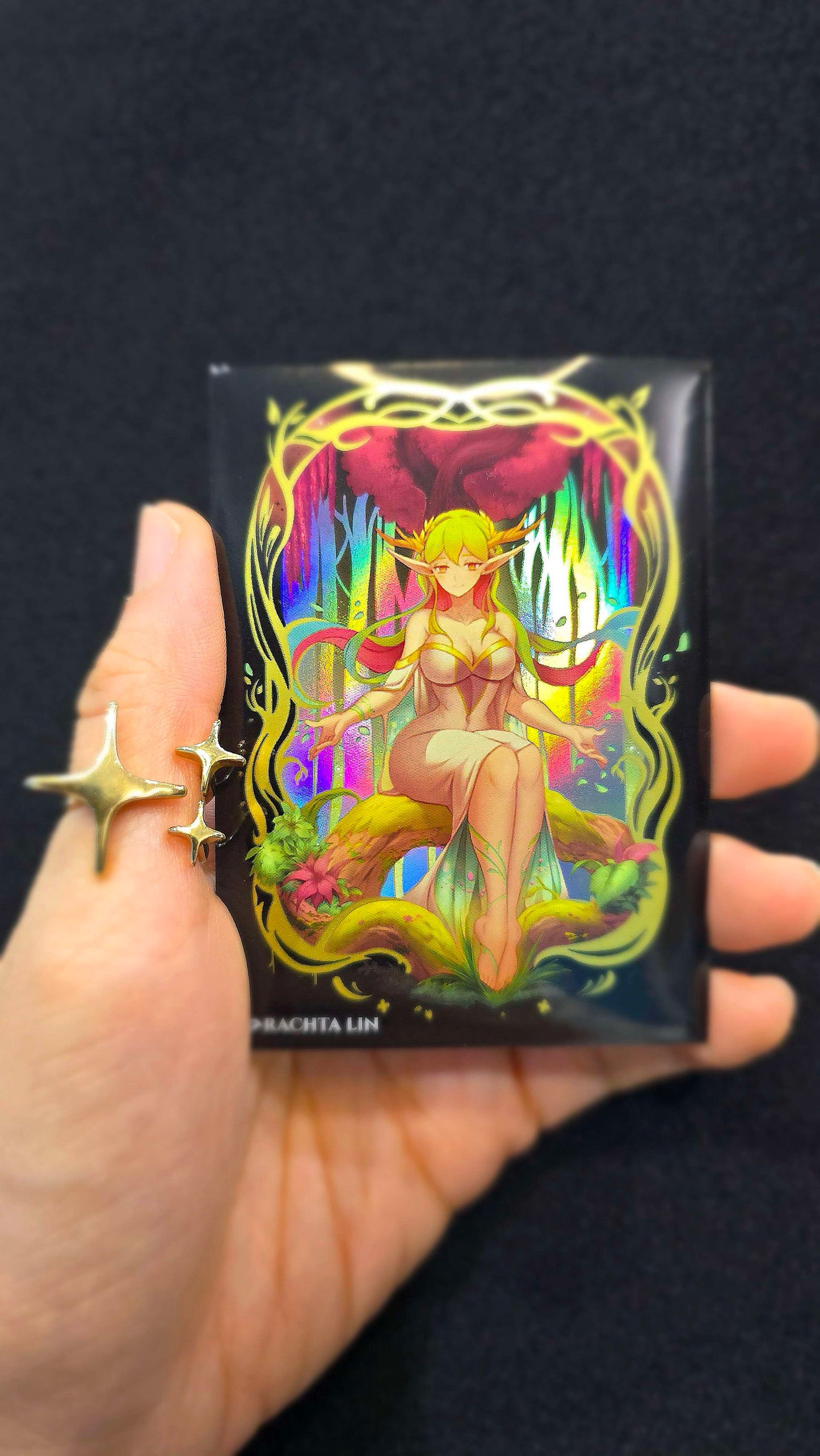 Forest Elf TCG Artist Sleeves for Magic the Gathering (MTG), Pokemon Collectible Cards