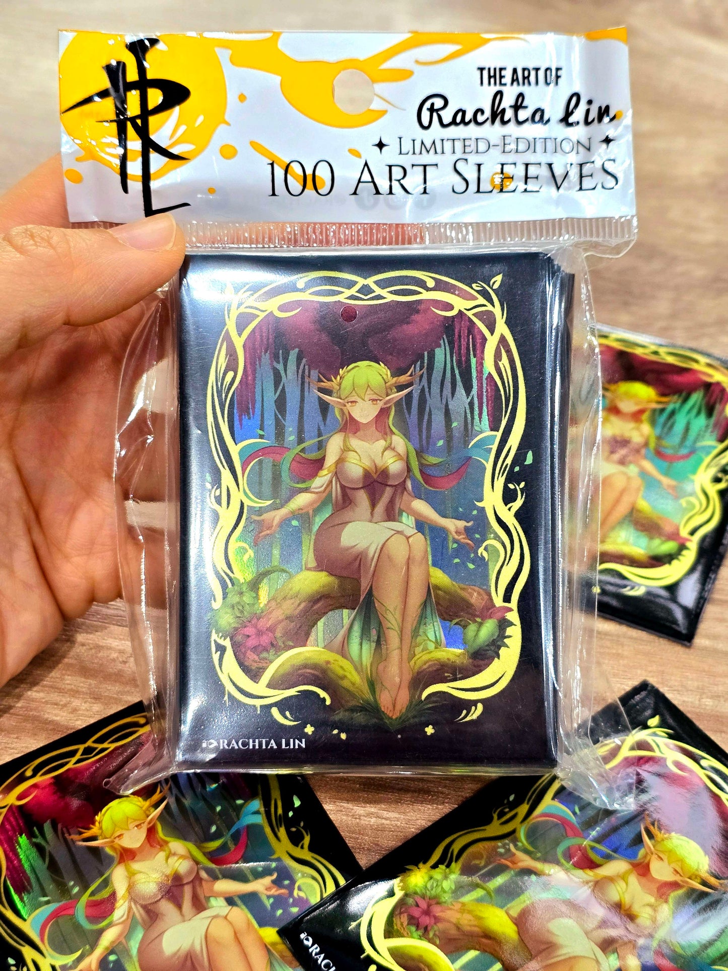 Forest Elf TCG Artist Sleeves for Magic the Gathering (MTG), Pokemon Collectible Cards