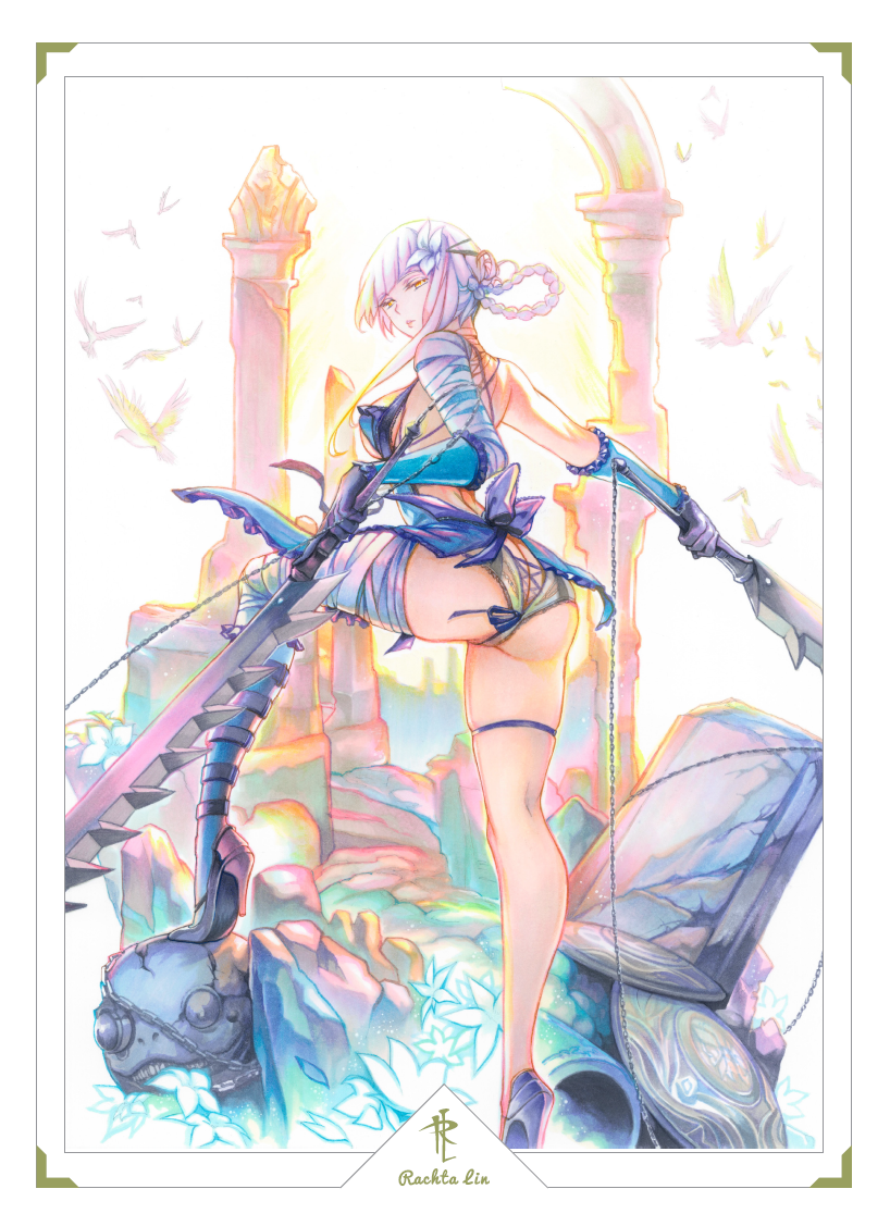 Nier Replicant - Kainé Art Print