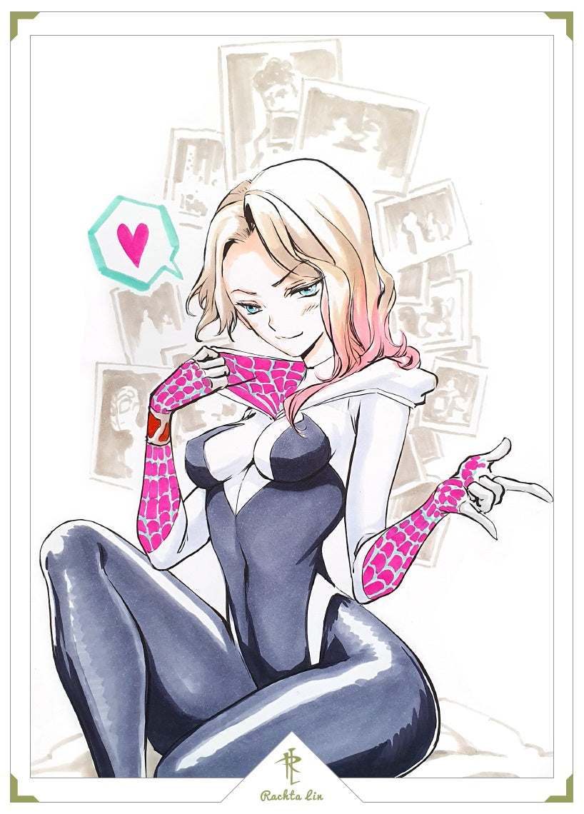 Marvel - Spider Gwen Art Print