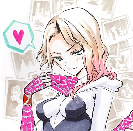 Marvel - Spider Gwen Art Print