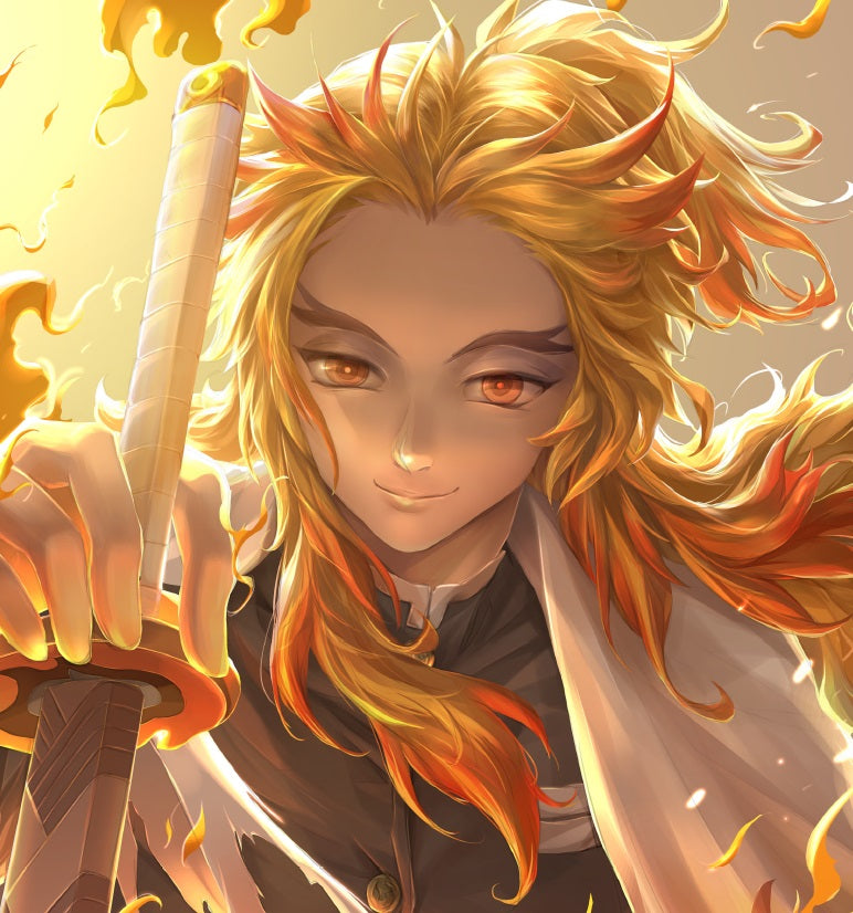 Demon Slayer - Rengoku Art Print