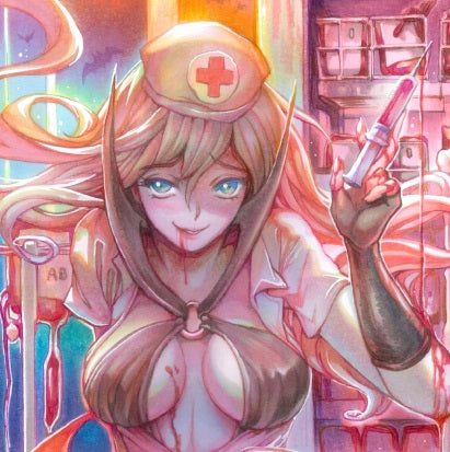 Draculina - Draculina Nurse Art Print