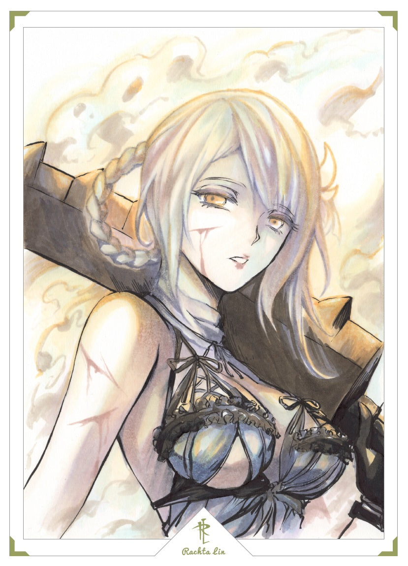 Nier Automata - Kainé (Lace) Art Print