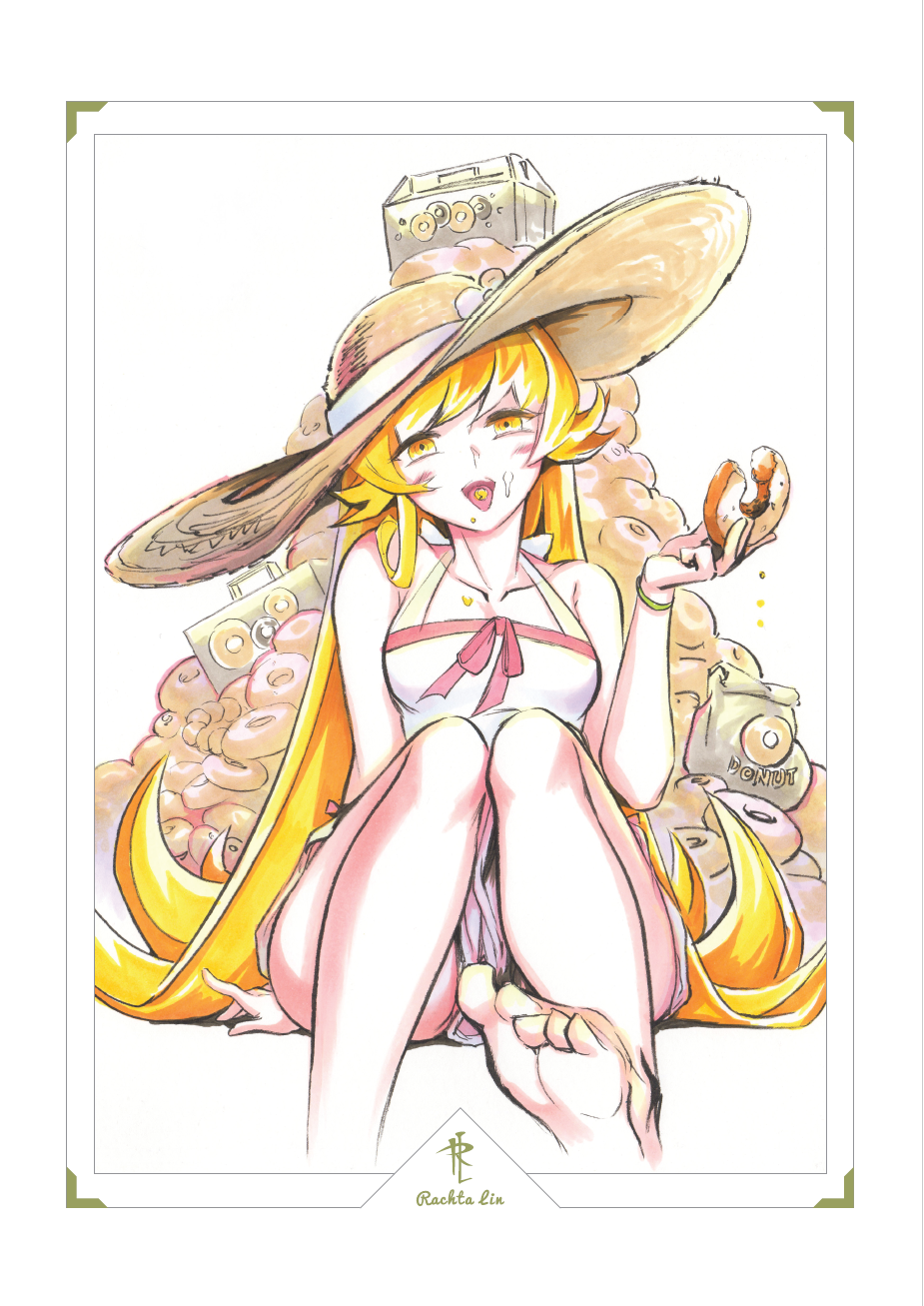 Monogatari - Shinobu Art Print