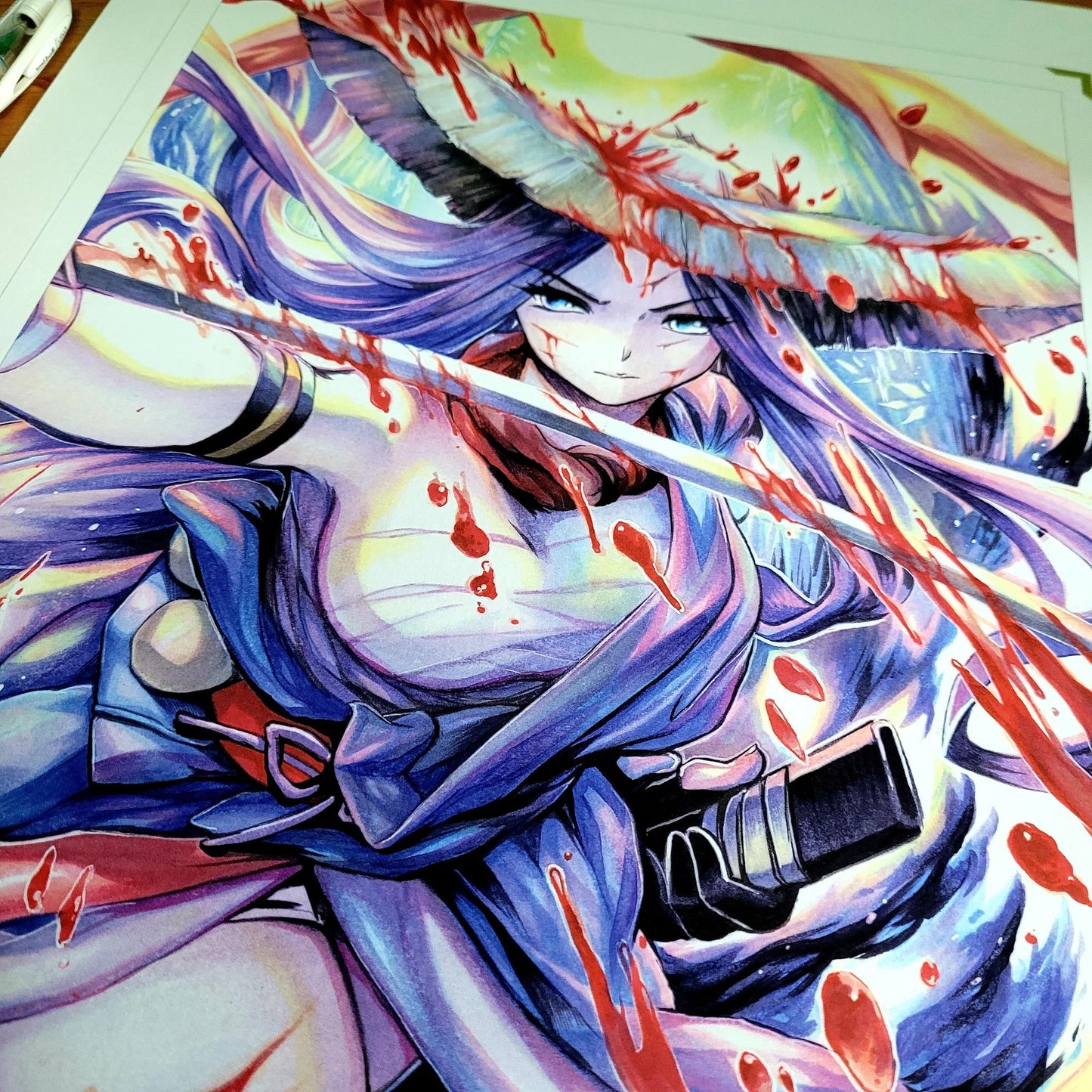 Marvel - Psylocke Art Print