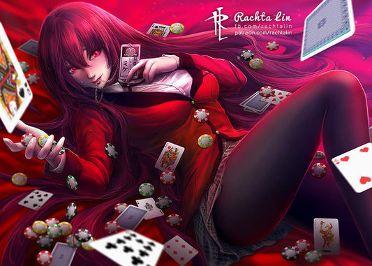 Kakegurui - Jabami Yumeko Art Print