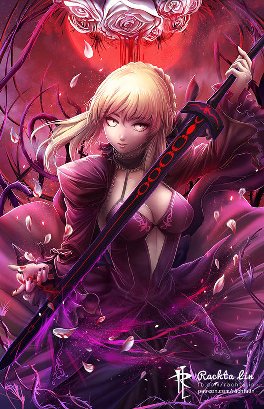 Fate/Grand Order - Saber Alter Art Print