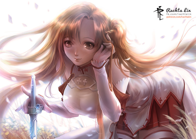 Sword Art Online - Yuuki Asuna Art Print