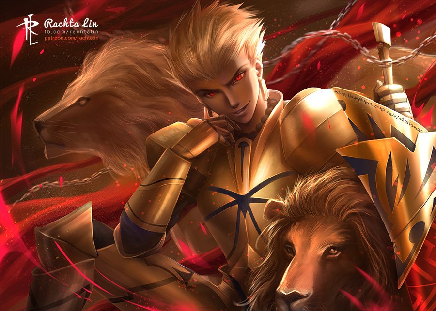 Fate/Grand Order - Gilgamesh Art Print