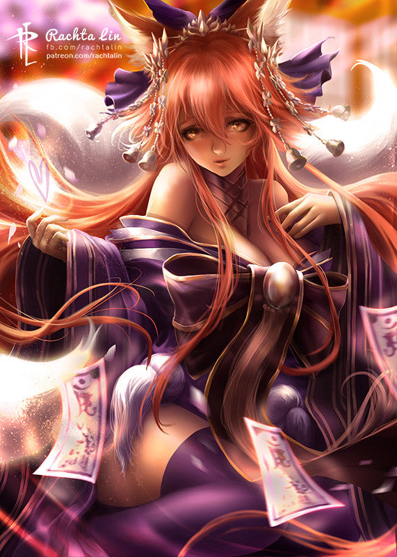 Fate/Grand Order - Tamamo No Mae Art Print