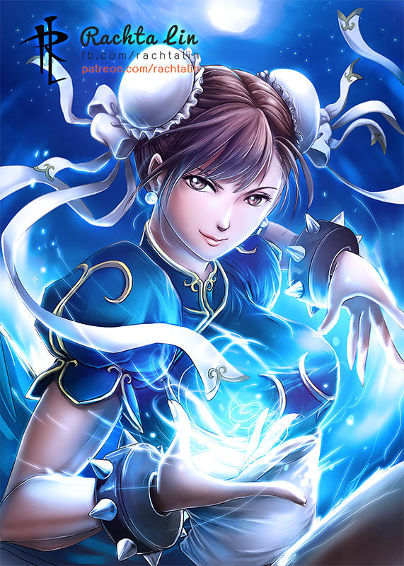 Street Fighter - Chun Li Art Print