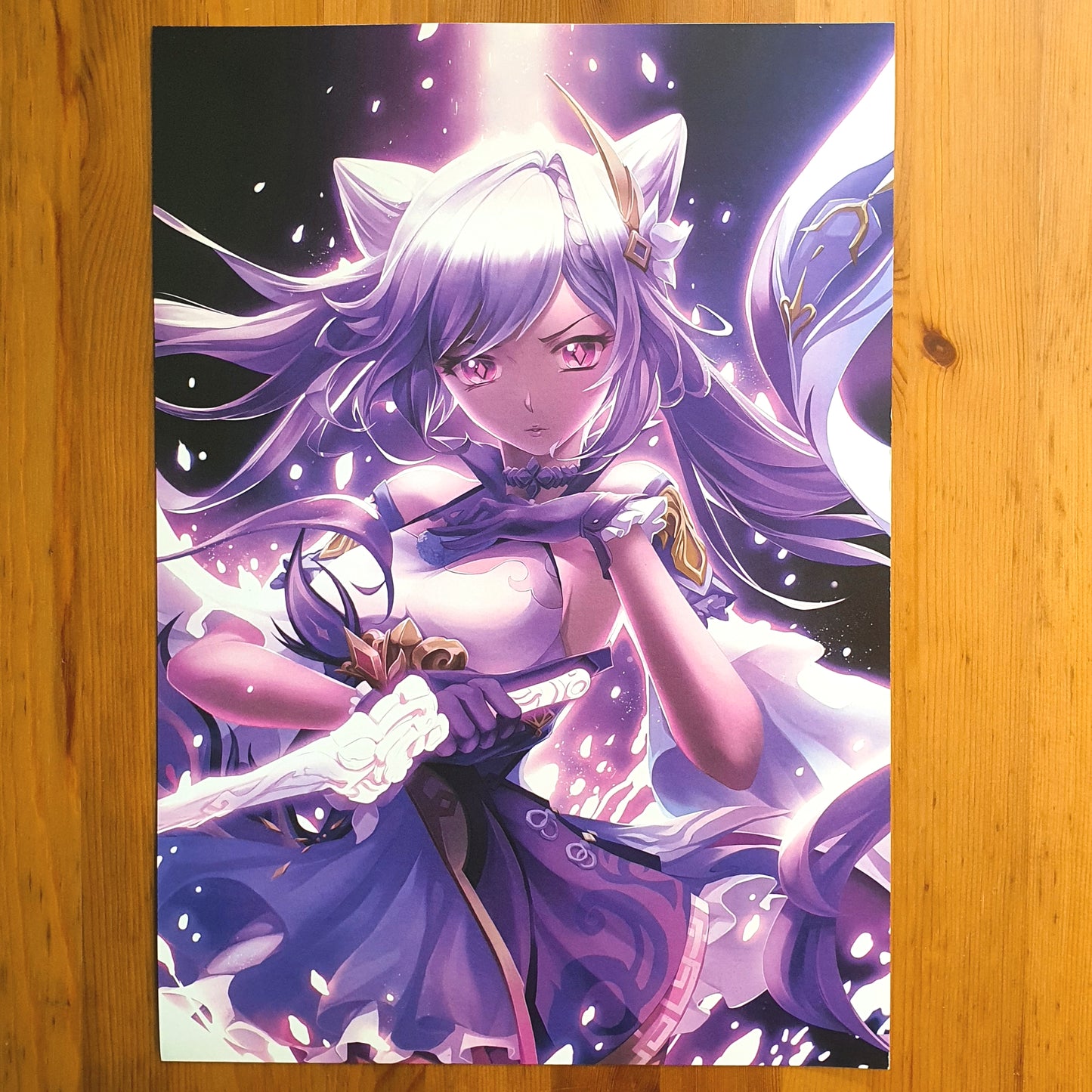 Genshin Impact - Keqing Art Print