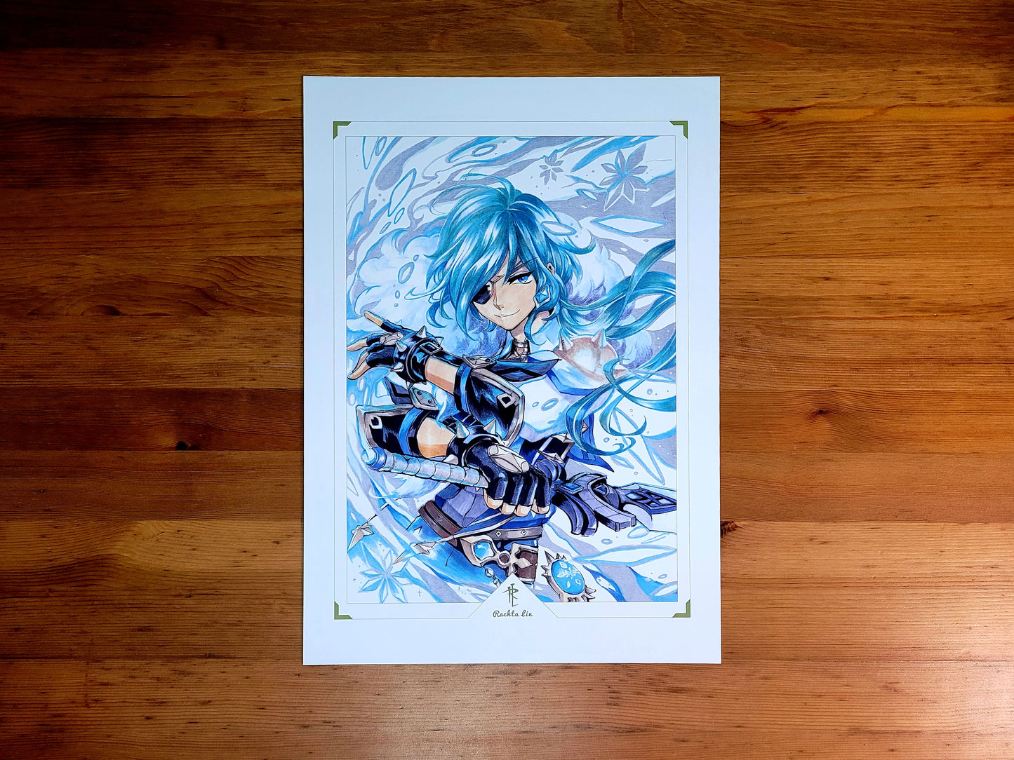 Genshin Impact - Kaeya Art Print