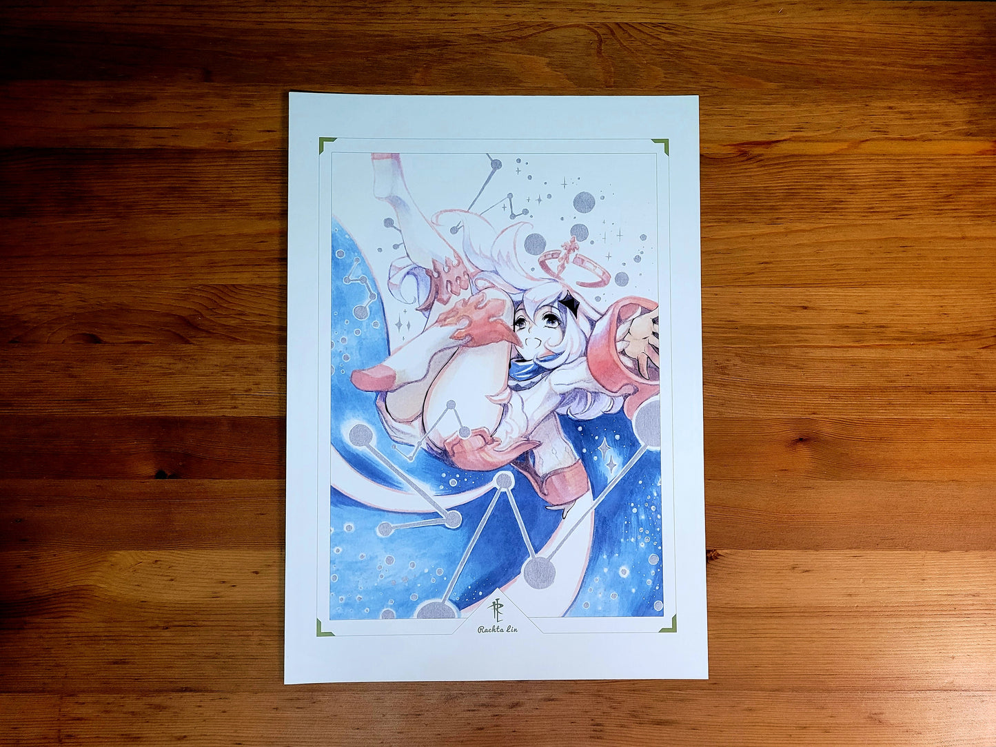 Genshin Impact - Paimon Art Print – Team Rachta