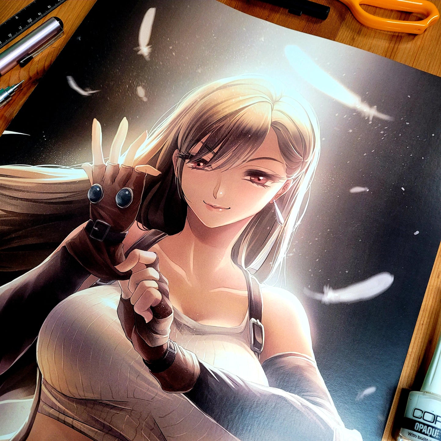 Final Fantasy - Tifa Lockhart Art Print