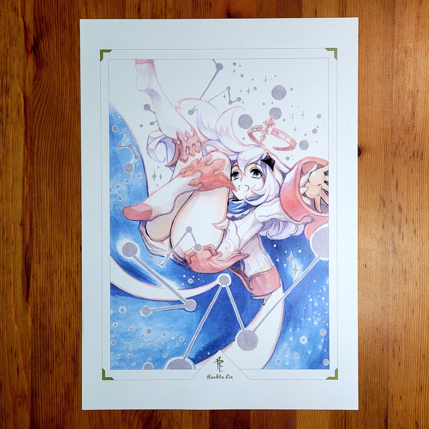 Genshin Impact - Paimon Art Print