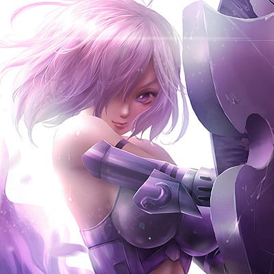 Fate/Grand Order - Mashu Art Print