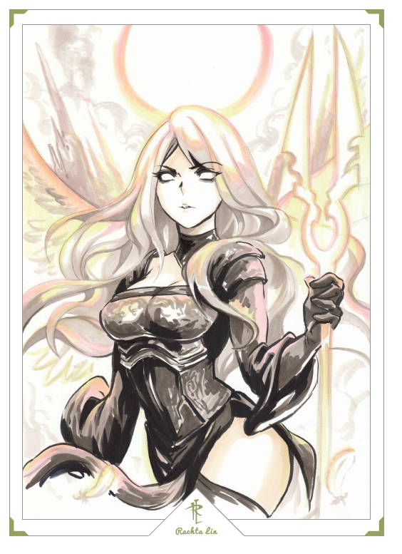 Magic The Gathering - Avacyn Art Print