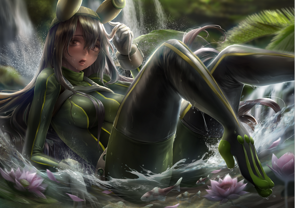 Bokuno No Hero Academia - Froppy Art Print