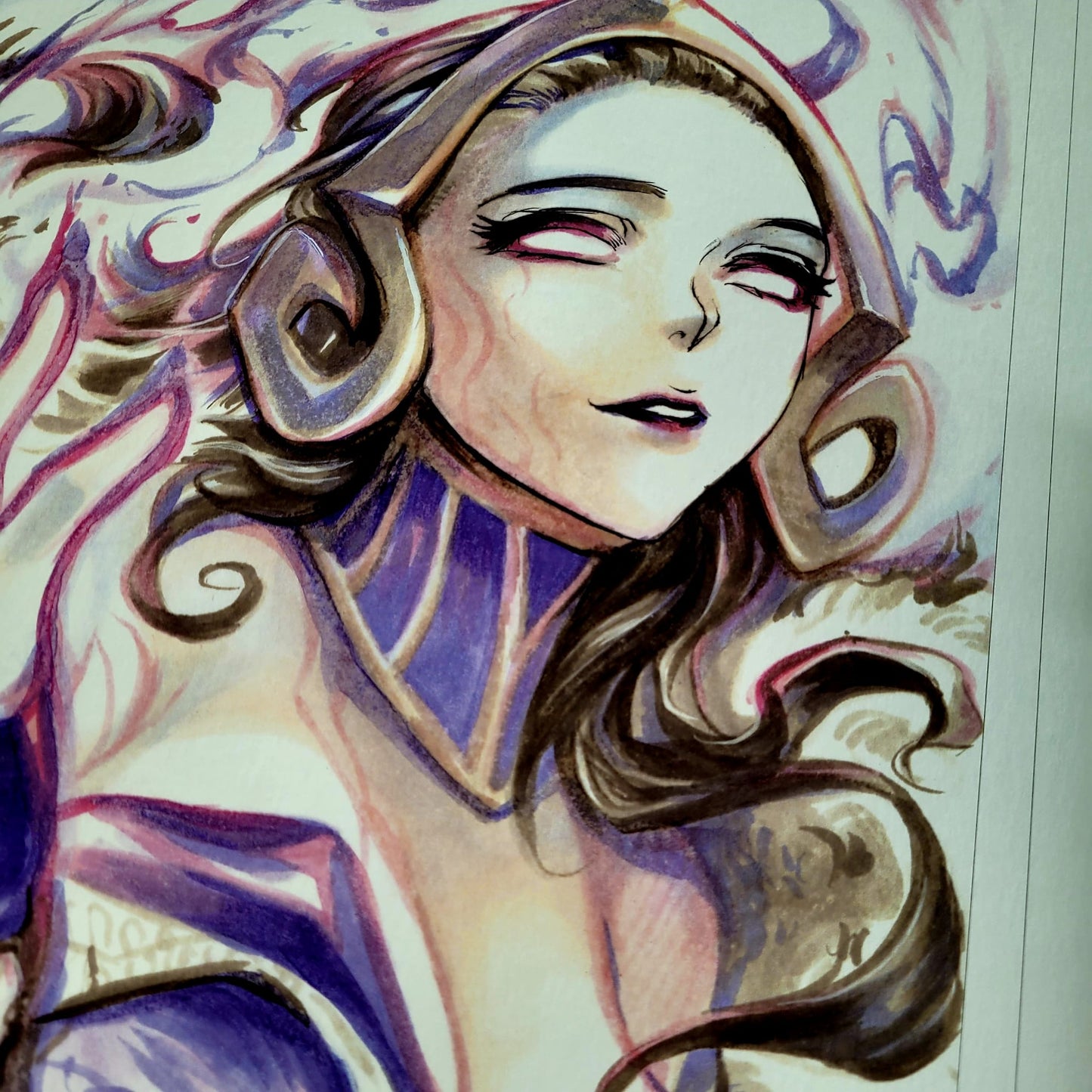 Magic The Gathering - Liliana Art Print