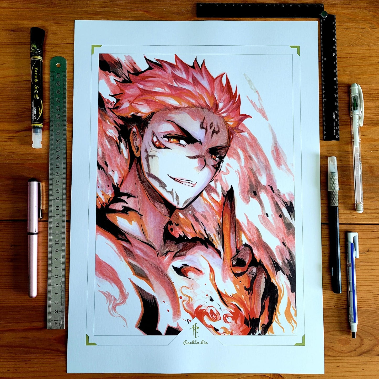 Jujutsu Kaisen - Sukuna Art Print