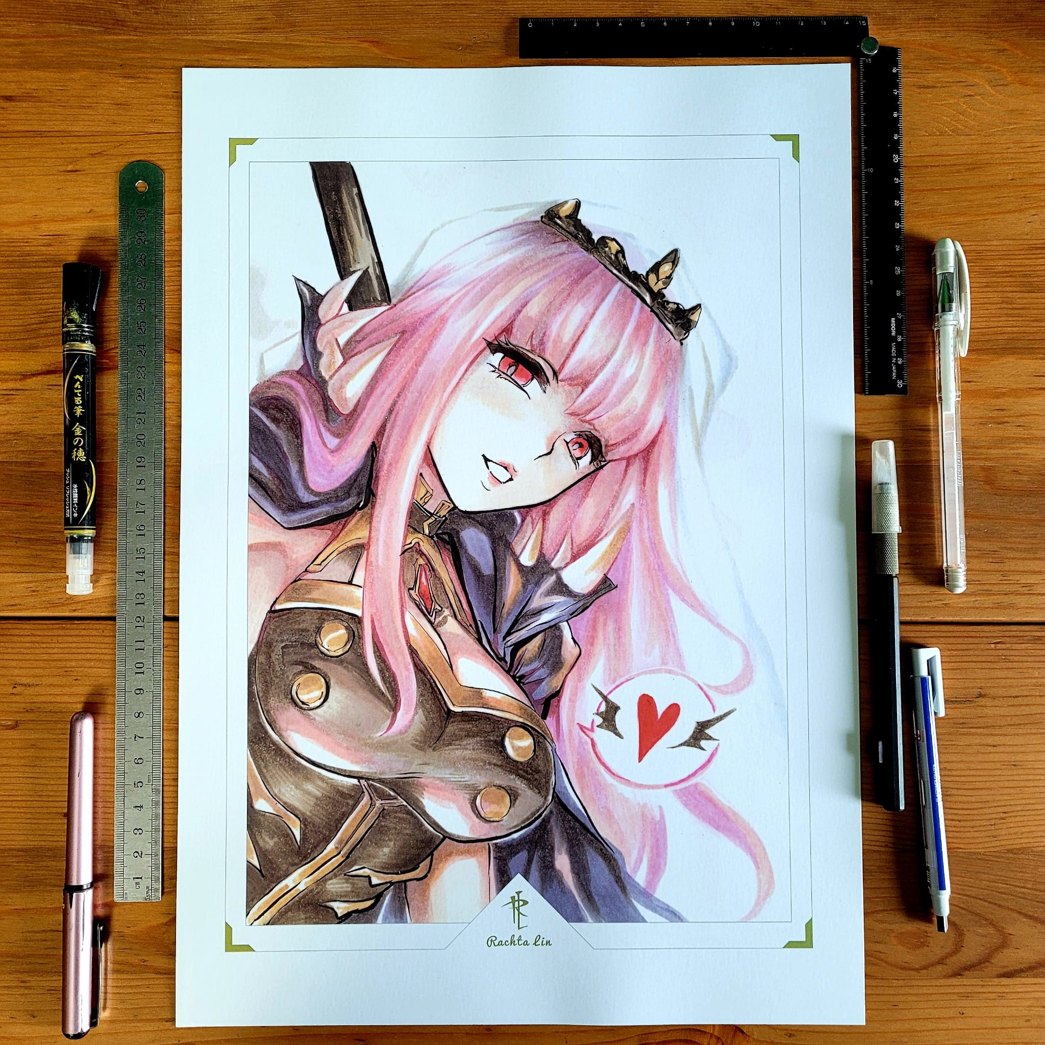 Hololive EN - Mori Calliope Art Print – Team Rachta